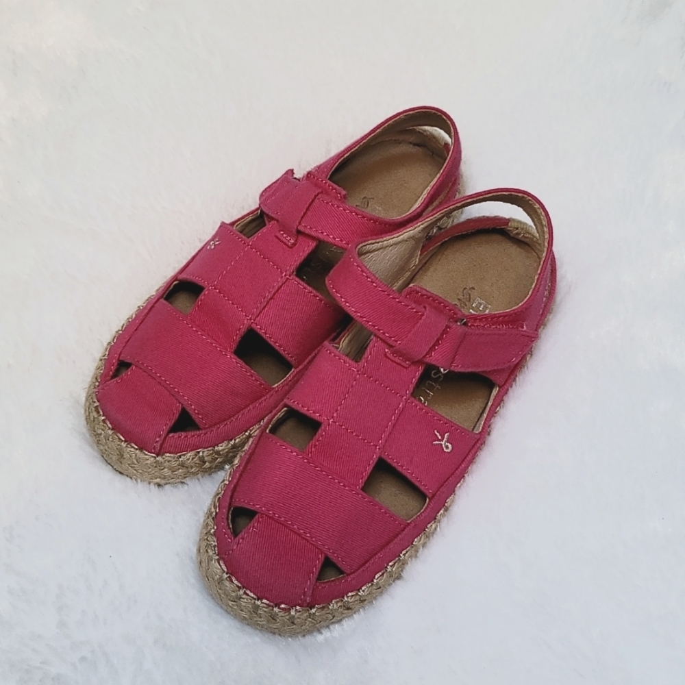 EMU Pink Sandals Size K 13